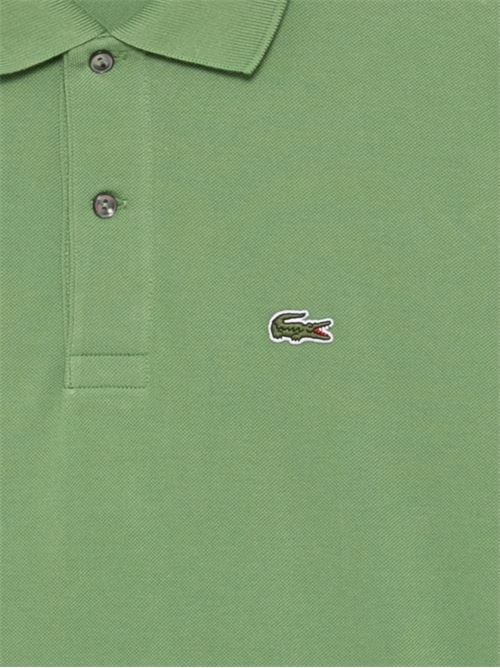 Polo uomo manica corta verdino LACOSTE | L121202M