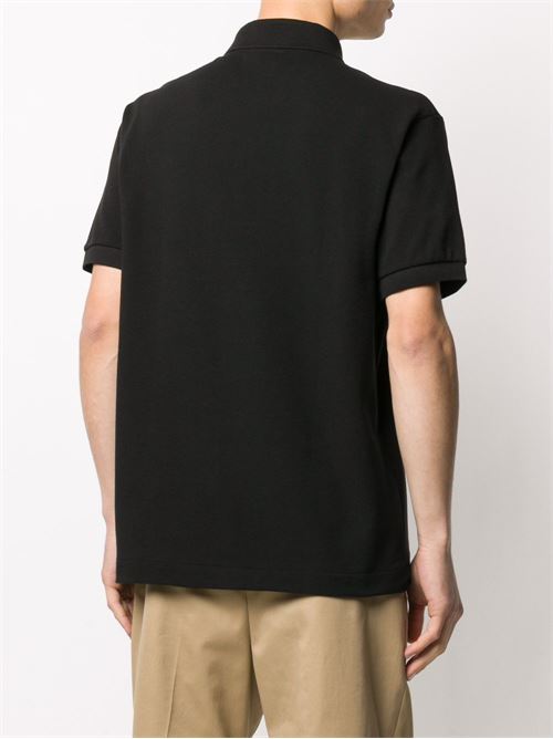 Polo uomo manica corta nera LACOSTE | L1212031