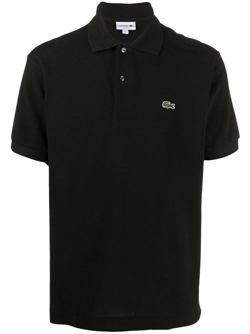 Polo uomo manica corta nera LACOSTE | L1212031