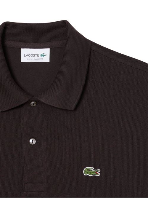 Polouomo maniche corte marrone LACOSTE | L12123LA