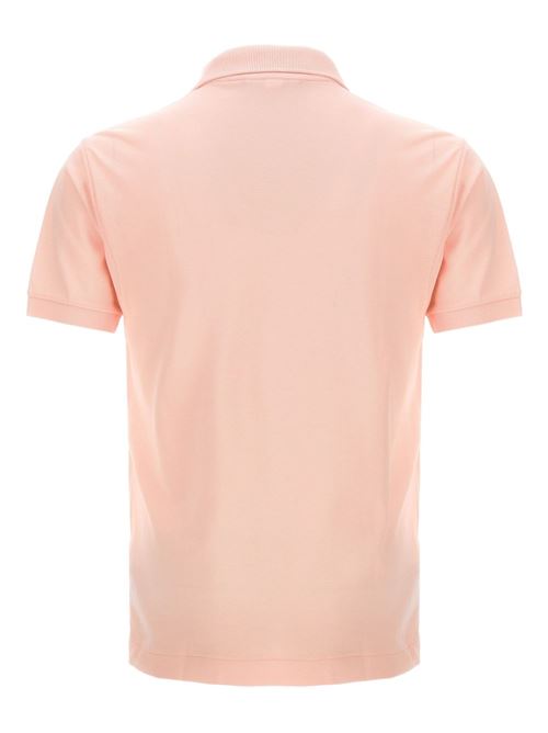 Polo uomo maniche corte rosa LACOSTE | L1212T03