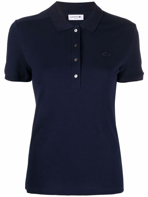 Polo donna manica corta marine LACOSTE | PF5462166