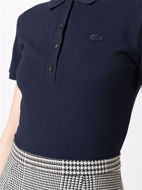 Polo donna manica corta marine LACOSTE | PF5462166