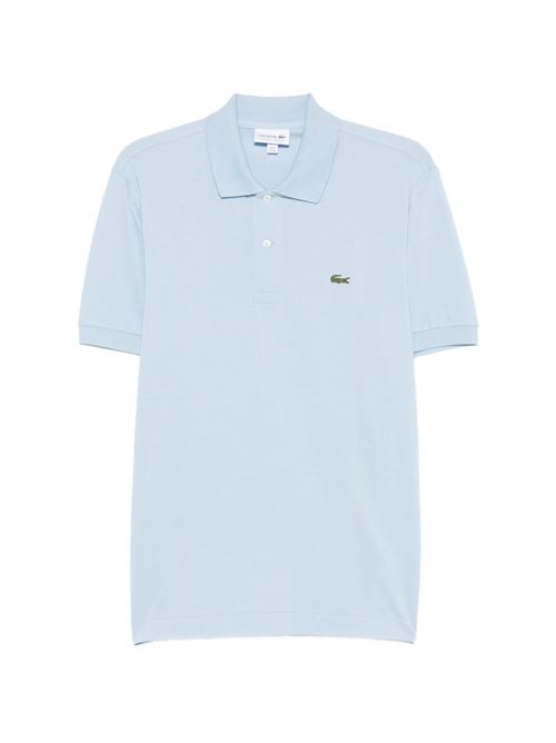 Polo uomo manica corta celeste LACOSTE | PH9851HBA