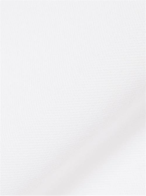 T-shirt uomo manica corta bianca con logo ricamato LACOSTE | TH5060001