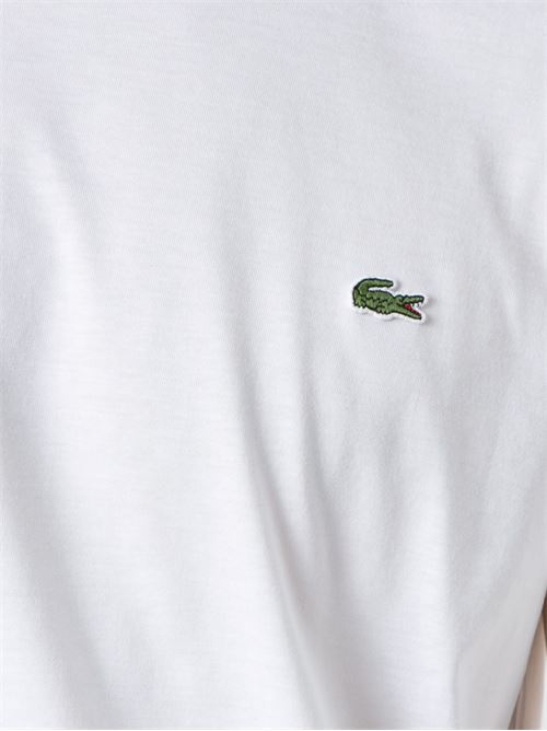 T-shirt uomo manica corta bianca LACOSTE | TH6709001