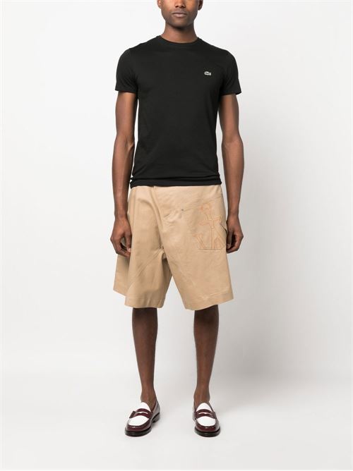 T-shirt uomo manica corta nera LACOSTE | TH6709031