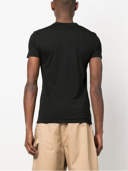 T-shirt uomo manica corta nera LACOSTE | TH6709031