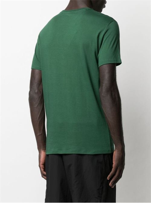 T-shirt uomo manica corta verde inglese LACOSTE | TH6709132