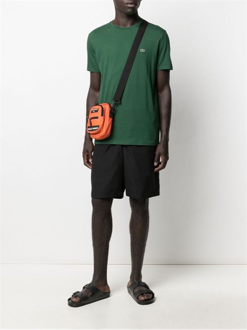 T-shirt uomo manica corta verde inglese LACOSTE | TH6709132
