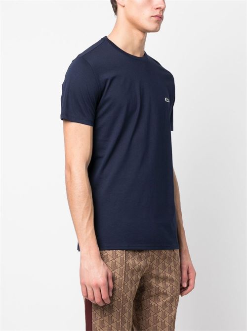 T-shirt uomo manica corta marine LACOSTE | TH6709166