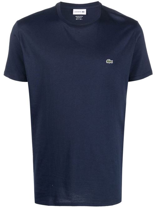 T-shirt uomo manica corta marine LACOSTE | TH6709166