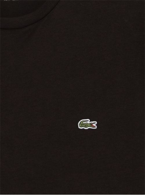 T-shirt uomo manica corta marrone LACOSTE | TH67093LA