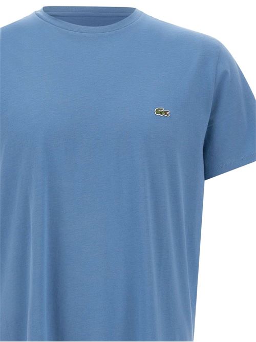 T-shirt uomo manica corta carta zucchero LACOSTE | TH6709JBK