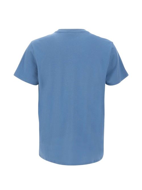 T-shirt uomo manica corta carta zucchero LACOSTE | TH6709JBK