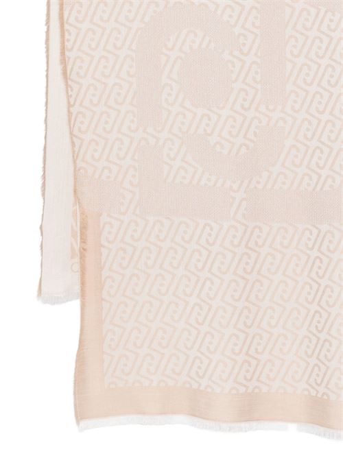 Foulard donna con logo jacquard LIU-JO | 2A6001T030000133
