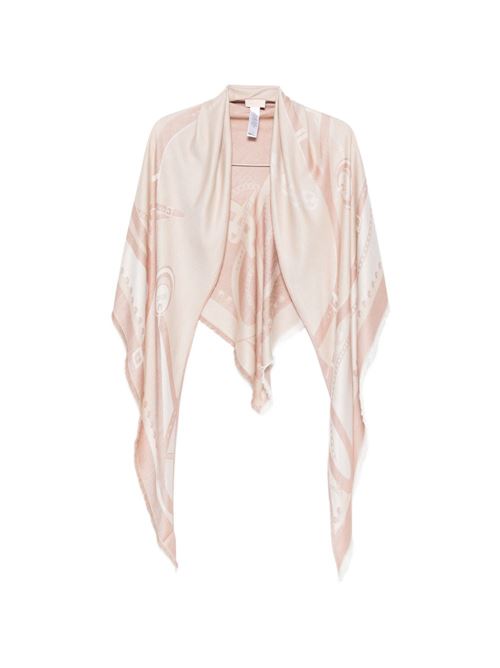 Sciarpa donna rosa con frange LIU-JO | 2A6024T030071230