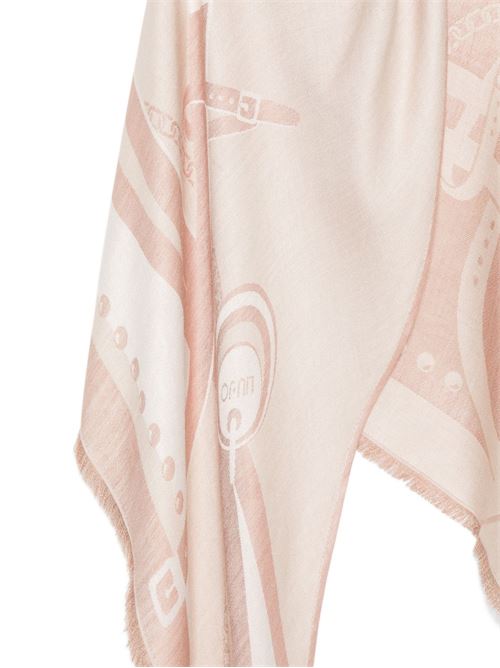 Sciarpa donna rosa con frange LIU-JO | 2A6024T030071230
