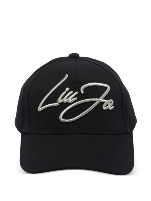 Cappello donna da baseball con logo ricamato in rilievo LIU-JO | 2A6028T030022222