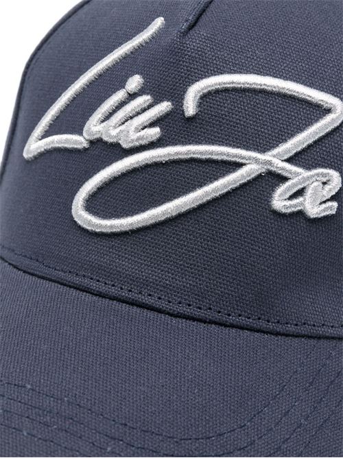 Cappello donna Liu Jo blu con logo LIU-JO | 2A6028T030094111