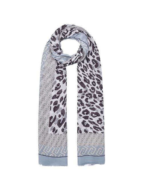 Foulard donna Liu Jo animalier celeste LIU-JO | 2A6041T428609C45