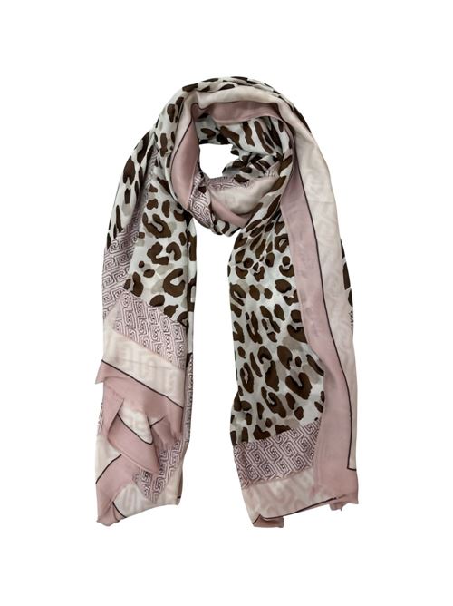 Foulard donna Liu Jo animalier rosa LIU-JO | 2A6041T4286X0756