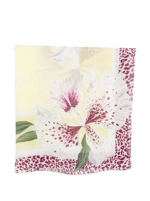 Foulard donna Liu Jo floreale maculato giallo LIU-JO | 2A6050T273840636