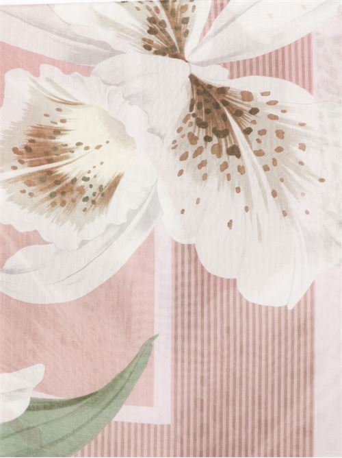 Foulard donna Liu Jo floreale maculato rosa LIU-JO | 2A6050T2738X0756