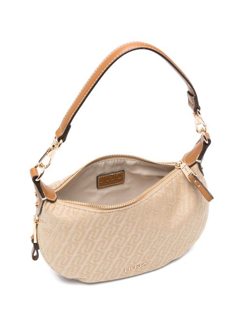 Borsa donna a spalle con monogramma LIU-JO | AA6043T378A00005