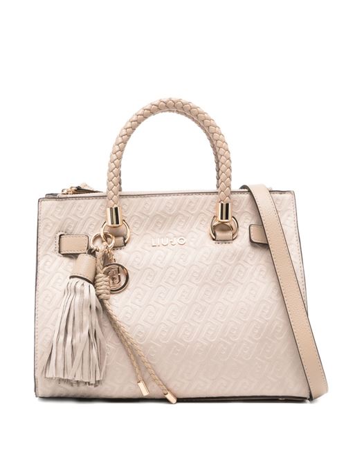 Borsa donna con logo goffrato LIU-JO | AA6069T384A51308