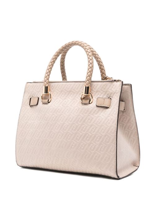 Borsa donna con logo goffrato LIU-JO | AA6069T384A51308