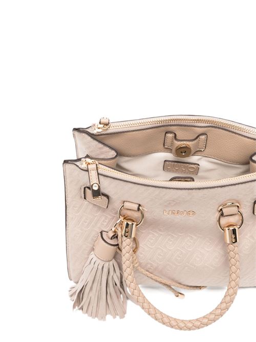 Borsa donna con logo goffrato LIU-JO | AA6069T384A51308