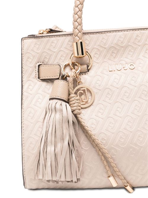 Borsa donna con logo goffrato LIU-JO | AA6069T384A51308