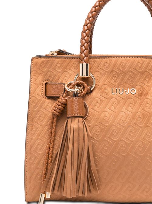 Borsa donna con logo goffrato LIU-JO | AA6069T384AX0742