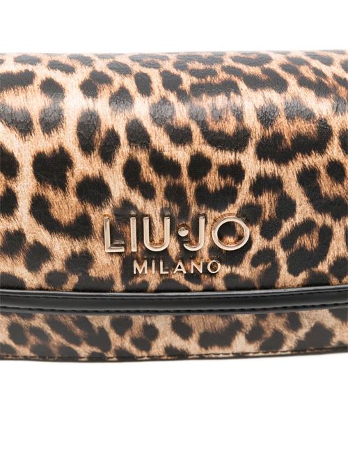 Borsa donna a tracolla piccola con stampa animalier LIU-JO | AA6073E111900047