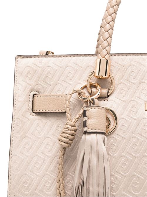 Borsa donna tote con motivo monogram LIU-JO | AA6086T384A51308