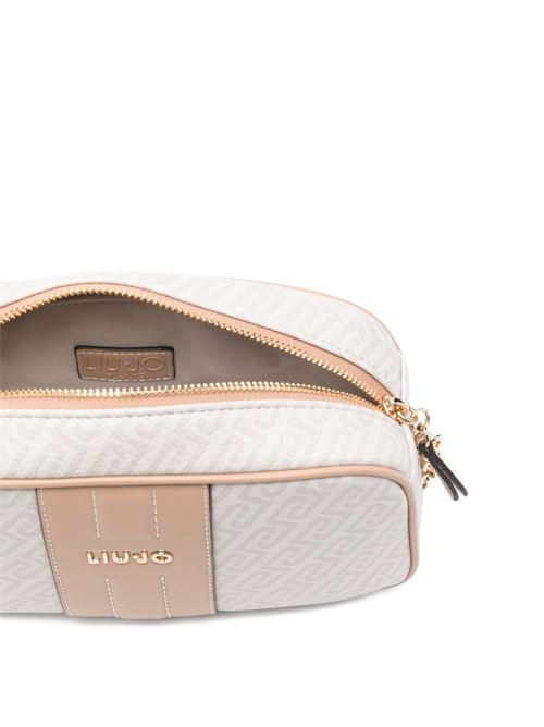 Borsa donna a tracolla con motivo monogram LIU-JO | AA6106E1118C3920