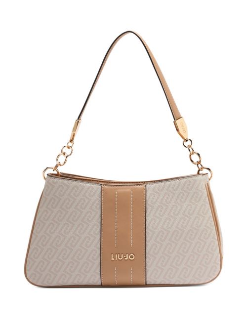 Borsa donna a spalla con motivo monogram LIU-JO | AA6107E1118C3920