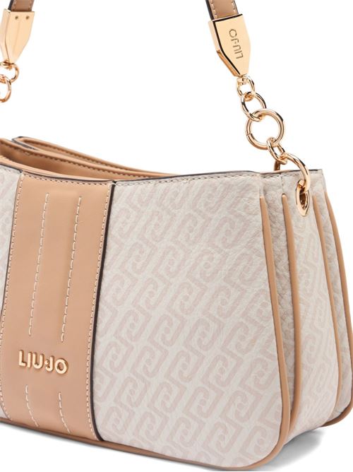 Borsa donna a spalla con motivo monogram LIU-JO | AA6107E1118C3920