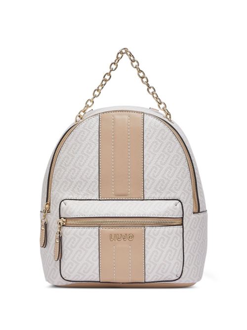 Zaino donna con dettaglio chain LIU-JO | AA6111E1118C3920