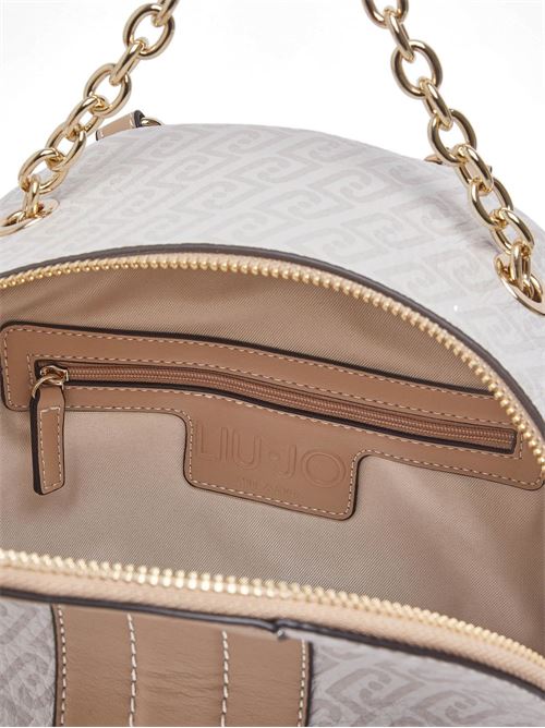 Zaino donna con dettaglio chain LIU-JO | AA6111E1118C3920