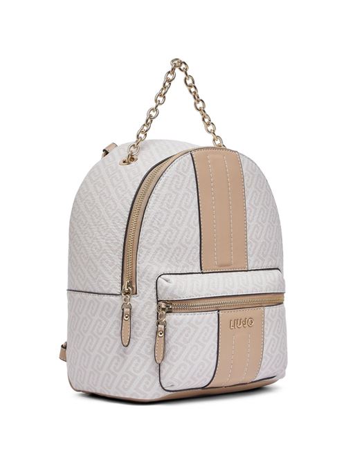Zaino donna con dettaglio chain LIU-JO | AA6111E1118C3920