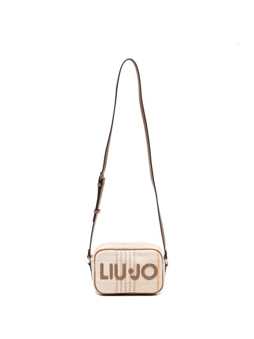 Borsa donna Liu Jo camera bag beige compatta LIU-JO | AA6114T387A00005