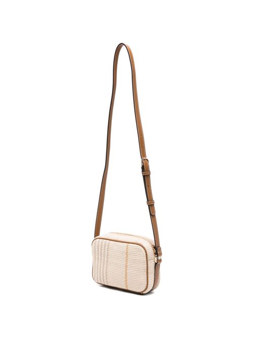 Borsa donna Liu Jo camera bag beige compatta LIU-JO | AA6114T387A00005