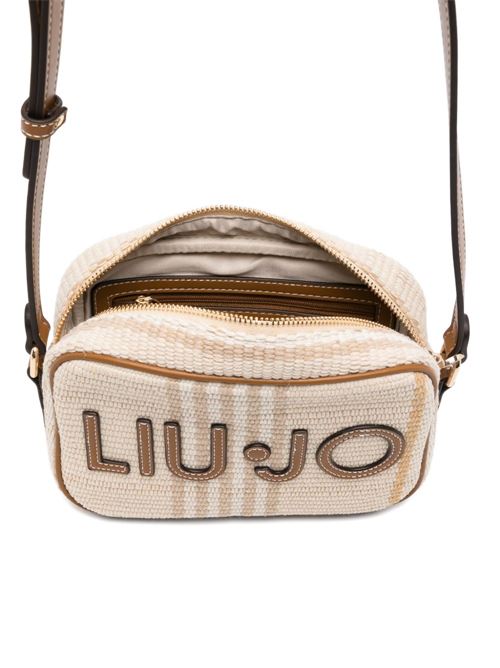 Borsa donna Liu Jo camera bag beige compatta LIU-JO | AA6114T387A00005