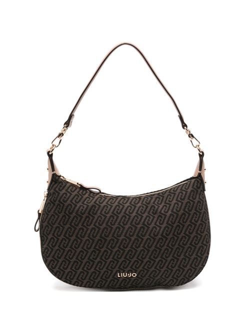 Borsa donna a spalla media jacquard LIU-JO | AA6133T378A00533