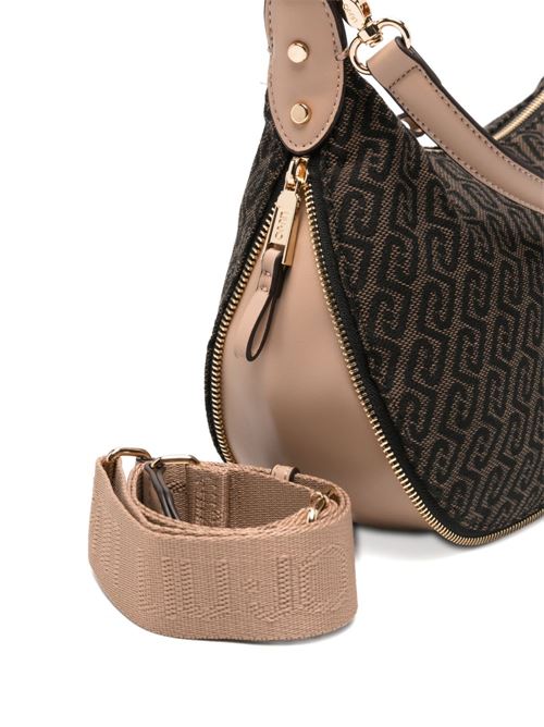 Borsa donna a spalla media jacquard LIU-JO | AA6133T378A00533