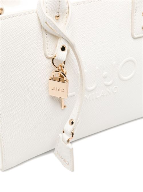 Borsa donna a mano piccola con ciondolo LIU-JO | AA6150ES029X0459