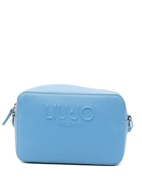 Borsa donna a spalla con logo goffrato LIU-JO | AA6153ES02974139