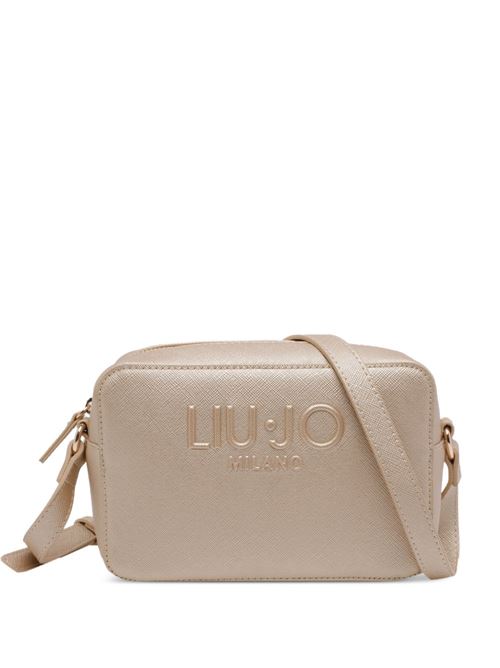 Borsa donna a spalla con logo goffrato LIU-JO | AA6153ES02990048